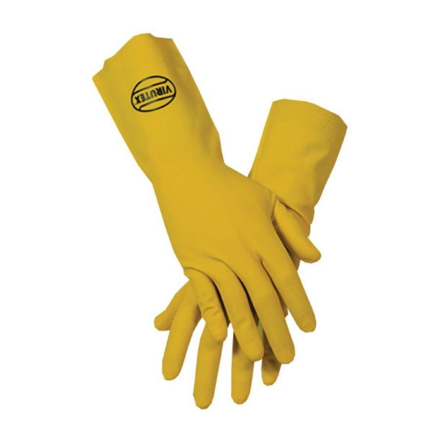 Guantes Domésticos Virutex Conveniente Talla 7 (S) Talla 8 (M) Talla 9 (L) Amarillo