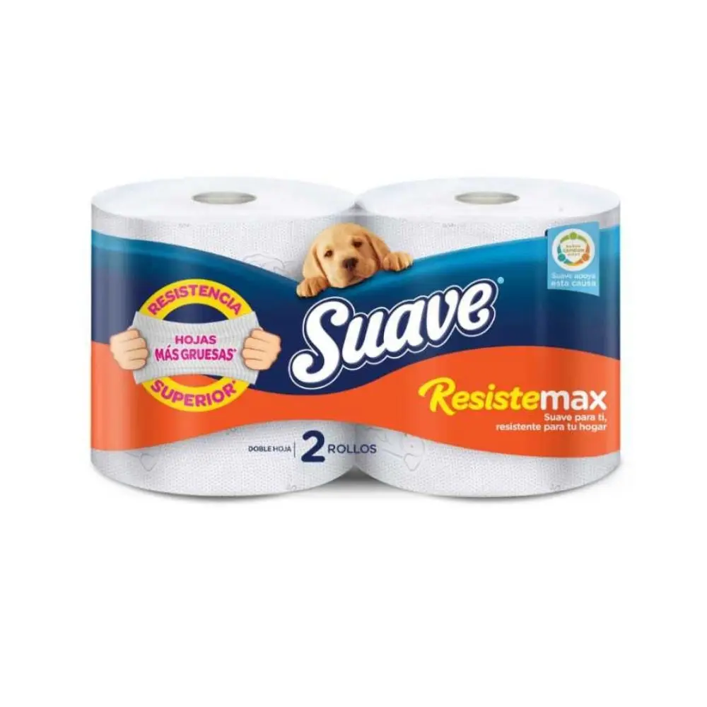 Papel Higiénico Doméstico Suave Etiqueta Naranja Paquete x 20 Rollos